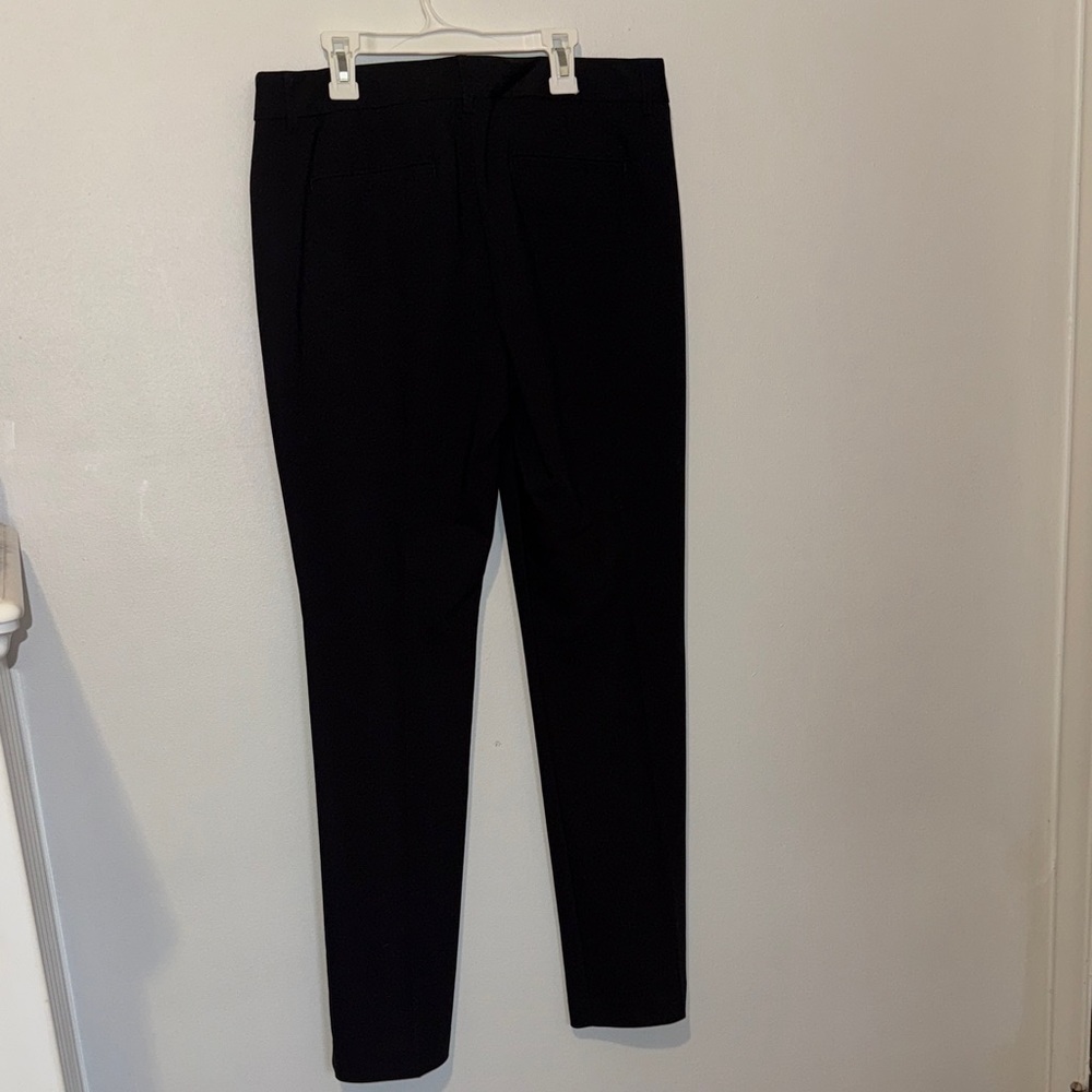 Express Editor Straight Leg Black Trousers - Picture 4 of 6